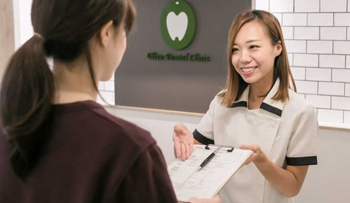 歯科助手・受付の受付対応・会計処理